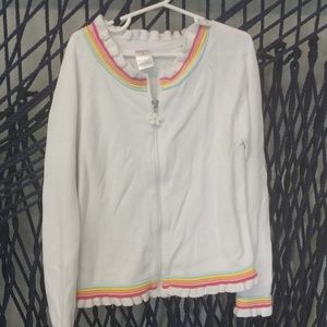 Gymboree zip up cardigan